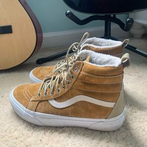 Cute Brown Hightop Vans